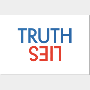 Truth Over Lies Posters and Art